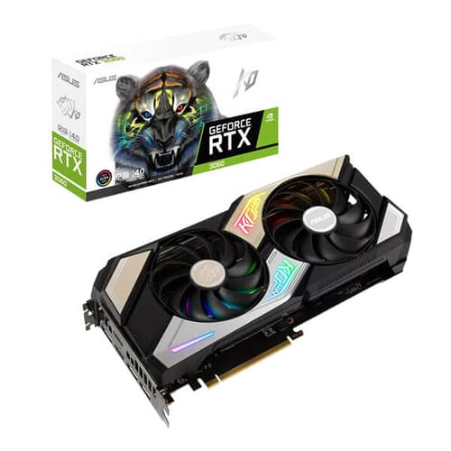 Asus KO RTX 3060 V2 LHR 12GB Graphics Card